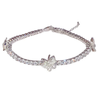 Butterfly Tennis Anklet