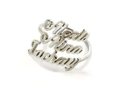 Multi Name Ring