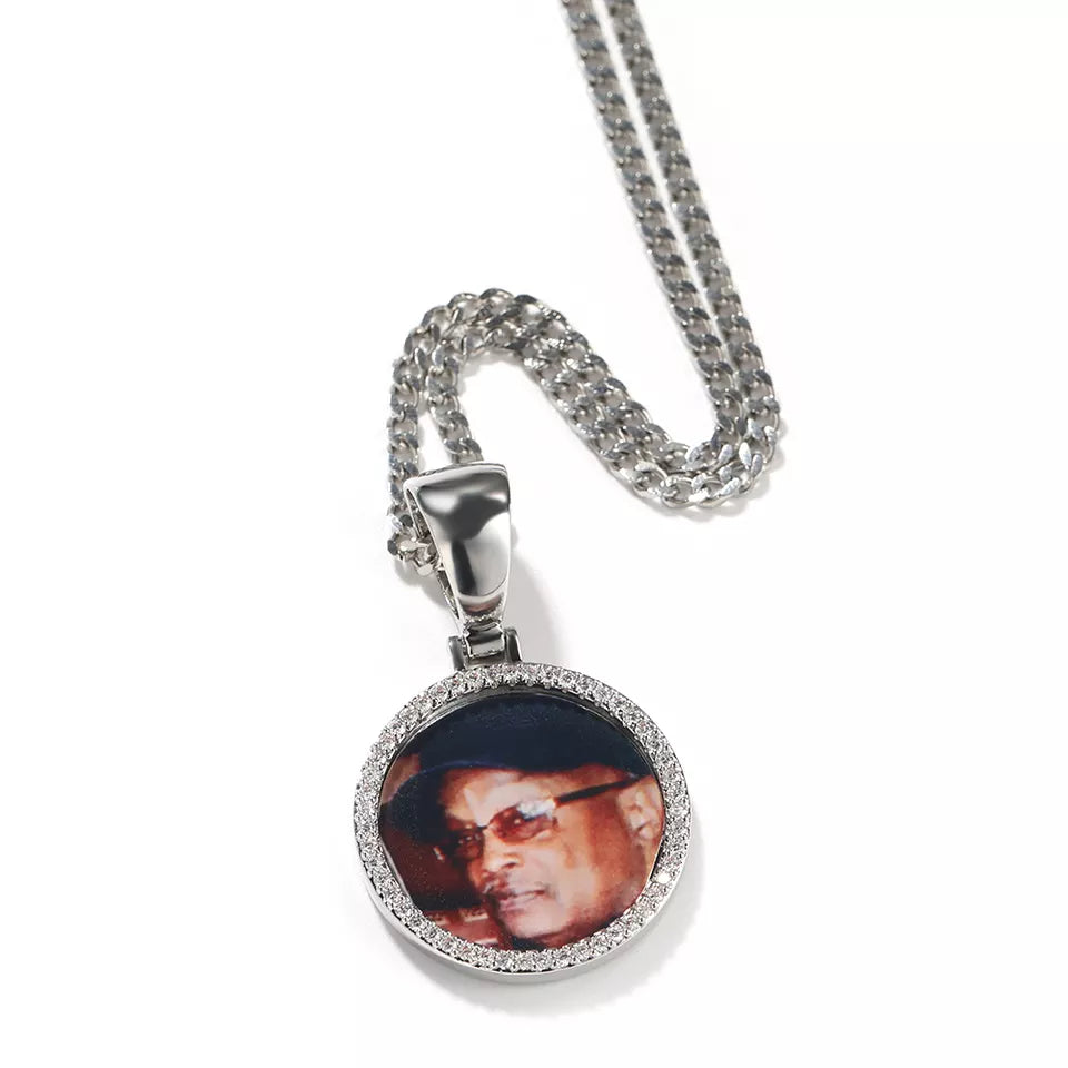 Plain Bail Photo Pendant