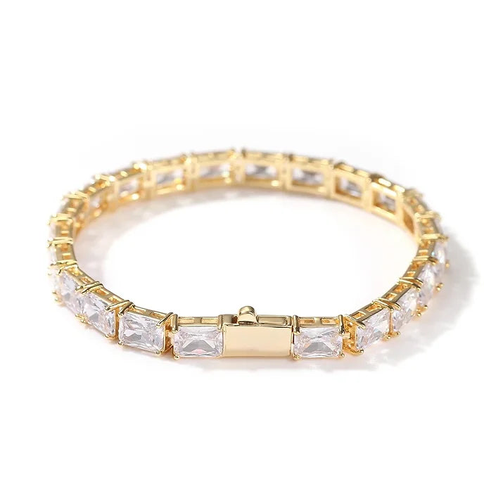 Princess Cut Tennis Bracelet